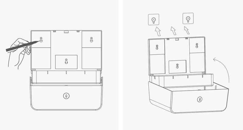 Distribuidor de Papel para Banheiros ou Cozinha