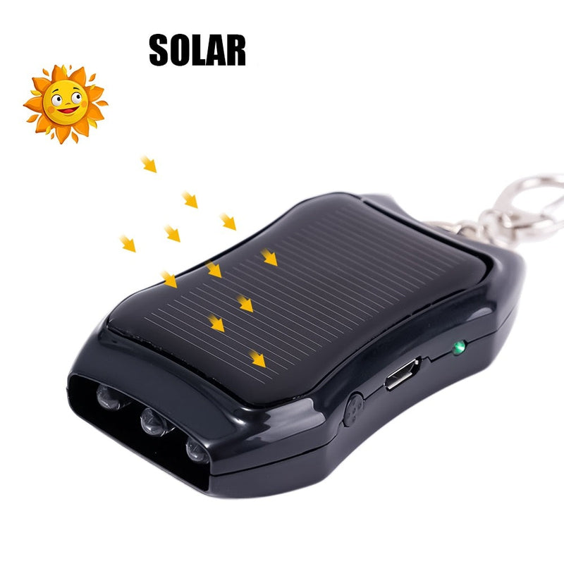 Chaveiro Carregador de celular -  SOLAR PowerBank GREEN Energy