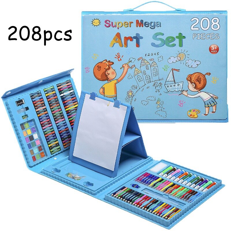 Conjunto de Mega Arte de 42 peças, 86 peças e 208 peças para meninas/meninos